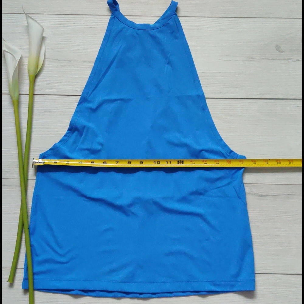 NWOT, pink, 90 degree halter top - Picture 7 of 13